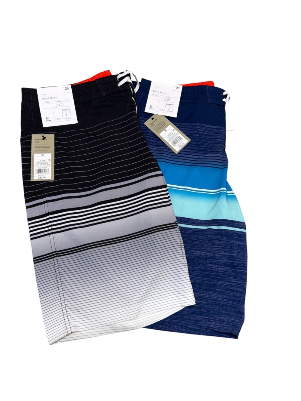 Goodfellow & Co Men’s Board Shorts Bundle Size 30 NWT